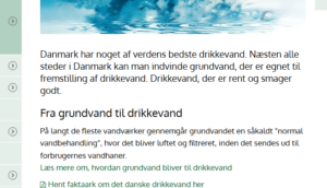 Grundvand til drikkevand