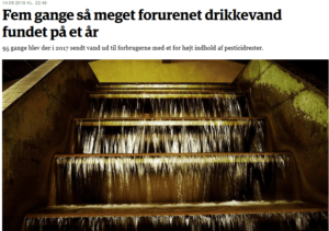 FORURENET DRIKKEVAND