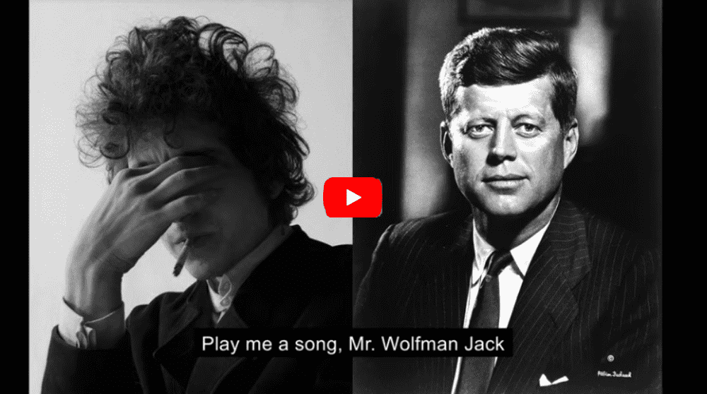 Bob Dylan og John F. Kennedy